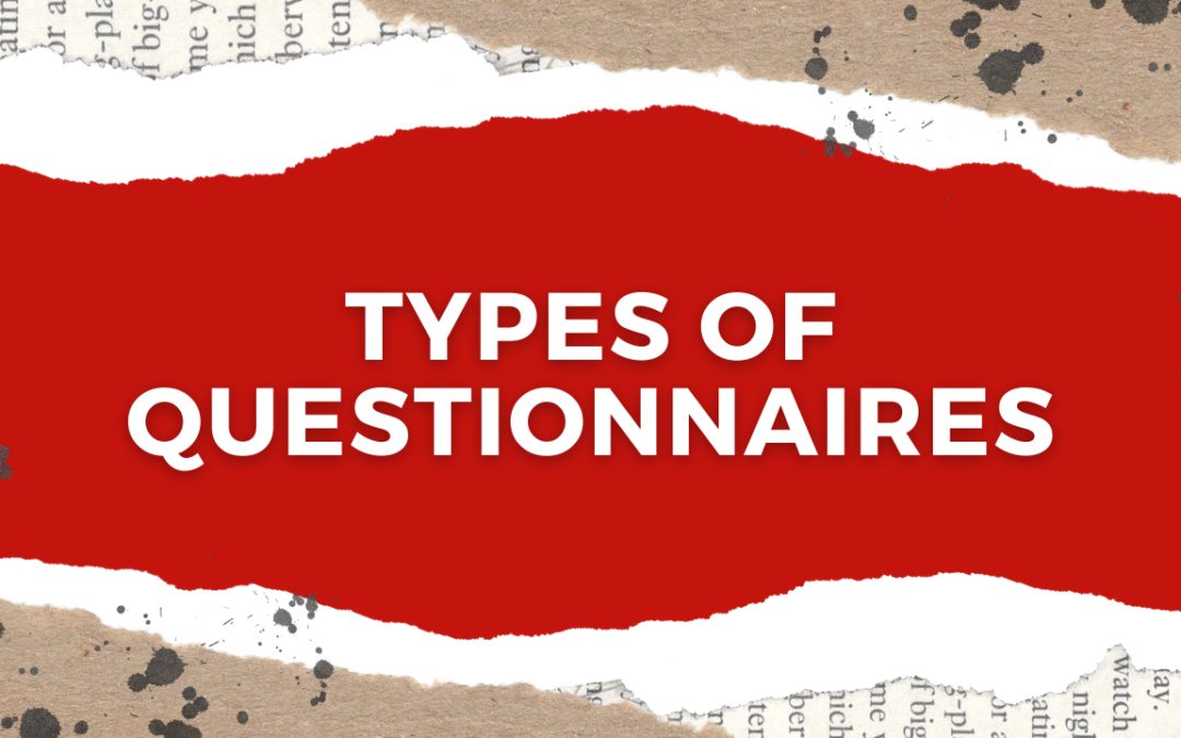 Types of Questionnaires