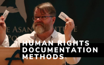 Human Rights Documentation Methods (Part 1)