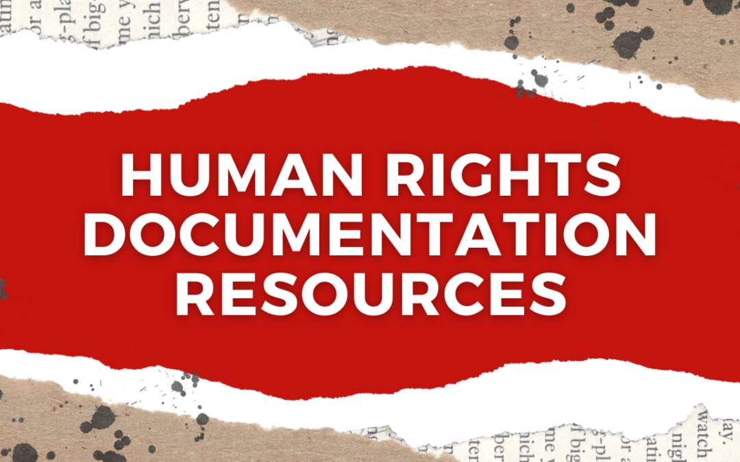 Human Rights Documentation Resources